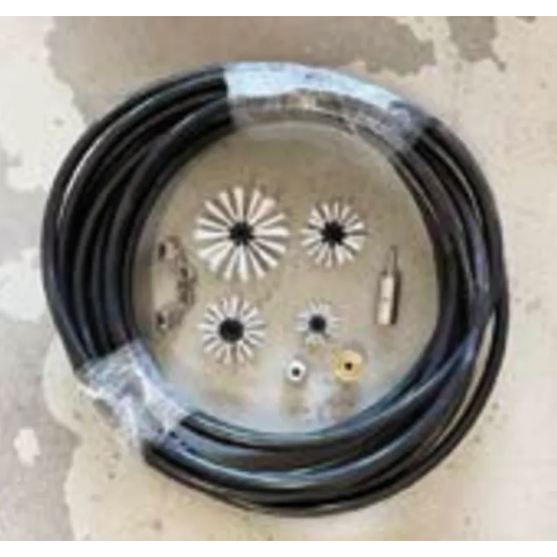 Cepillos de primera calidad para limpieza y  recubrimiento de tuberías de 32 mm a 70 mm, cable de 6 mm - 10 m