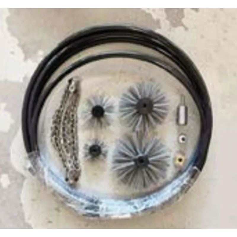 Juego de limpieza de tuberías de primera calidad para tuberías de 50 mm - 125 mm, cable de 8 mm - 5 m