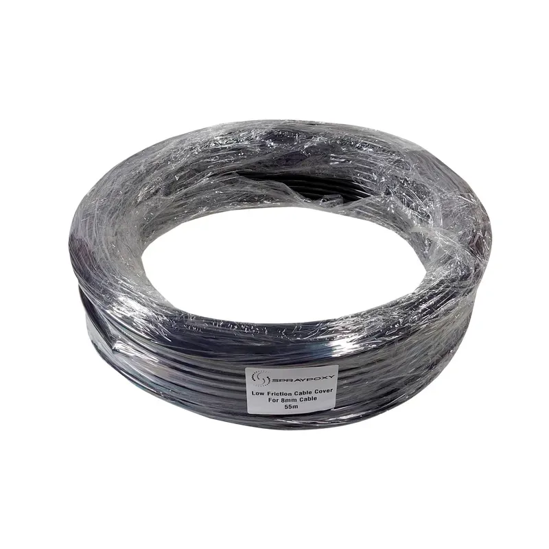 Funda de cable de baja fricción